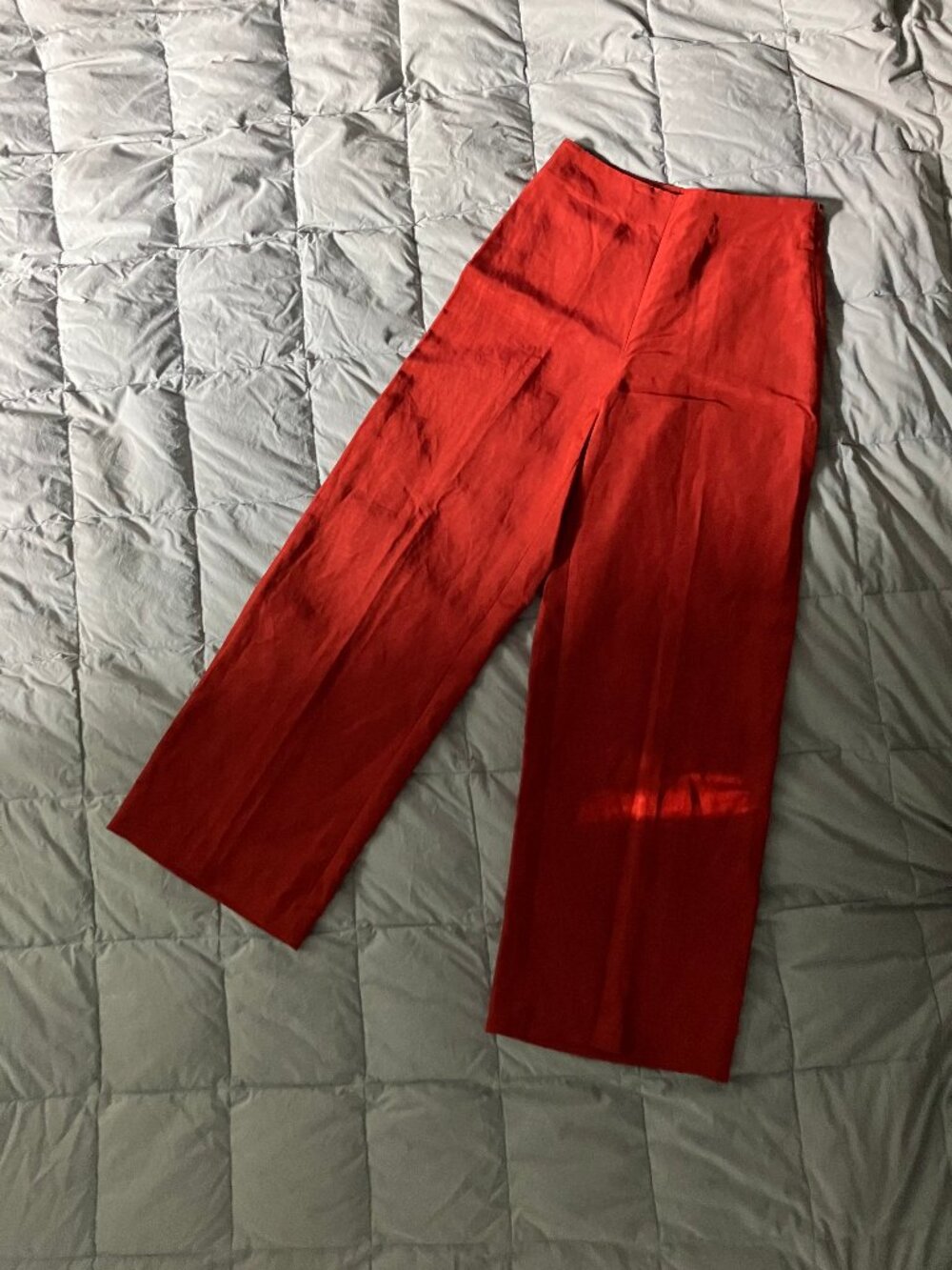 Massimo Dutti red-orange pants US 2